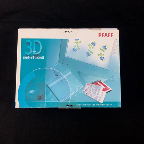 pfaff creative 2134 smart card station|Pfaff 4D Creative Smart Card Station Reader/Writer kit For 2124 .